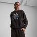 X TMNT Men's Relaxed Graphic Crew Top in Black, Size Large by PUMA. Available at Puma for $120.00