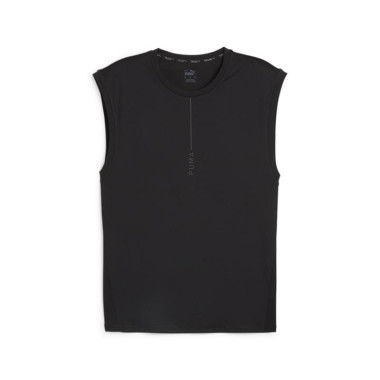 Yogini Lite Mesh Men's Tank Top in Black, Size Small, Polyester/Elastane by PUMA