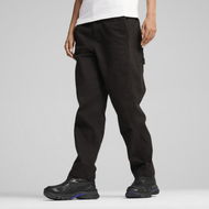 Detailed information about the product YONA Women's Cargo Pants in Black, Size Medium, Polyester/Cotton by PUMA