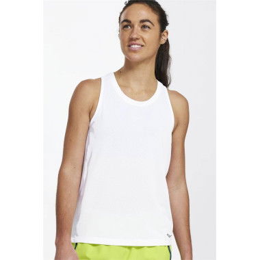 Stopwatch Singlet White