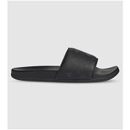 Detailed information about the product Adidas Adilette Comfort Unisex Slide (Black - Size 4)