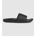 Adidas Adilette Comfort Unisex Slide (Black - Size 4). Available at The Athletes Foot for $54.99