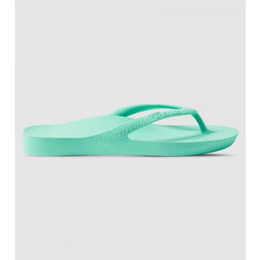 Archies Arch Support Kids Thong (Green - Size 10)