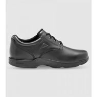 Detailed information about the product Ascent Apex (2E Wide) Senior Boys School Shoes Shoes (Black - Size 14)