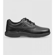 Detailed information about the product Ascent Apex (C Narrow) Junior Boys School Shoes Shoes (Black - Size 13)