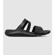 Detailed information about the product Ascent Groove Strap Womens Sandal (Black - Size 6)