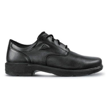 Ascent Scholar (2E Wide) Senior Boys School Shoes Shoes (Black - Size 10.5)