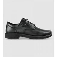 Detailed information about the product Ascent Scholar (2E Wide) Senior Boys School Shoes Shoes (Black - Size 8.5)