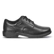 Detailed information about the product Ascent Scholar Junior Boys School Shoes Shoes (Black - Size 1.5)