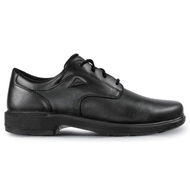 Detailed information about the product Ascent Scholar Senior Boys School Shoes Shoes (Black - Size 10)