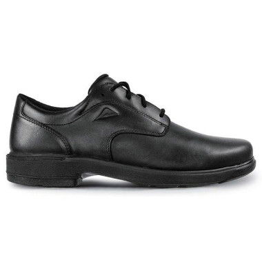 Ascent Scholar Senior Boys School Shoes Shoes (Black - Size 9.5)