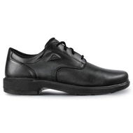 Detailed information about the product Ascent Scholar Senior Boys School Shoes Shoes (Black - Size 9.5)