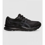 Detailed information about the product Asics Contend 8 (Gs) Kids Shoes (Black - Size 1)