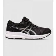 Detailed information about the product Asics Contend 8 (Gs) Kids Shoes (Black - Size 1)