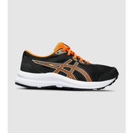 Detailed information about the product Asics Contend 8 (Gs) Kids Shoes (Black - Size 1)