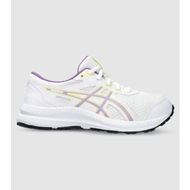 Detailed information about the product Asics Contend 8 (Gs) Kids Shoes (White - Size 7)