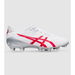 Asics Menace 4 Mens Football Boots (White - Size 8.5). Available at The Athletes Foot for $159.99