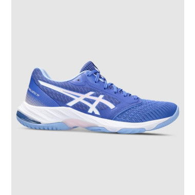 Asics Netburner Ballistic Ff 3 Womens Netball Shoes (Blue - Size 12)