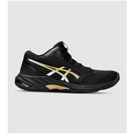 Detailed information about the product Asics Netburner Ballistic Ff Mt 3 Womens Netball Shoes (Black - Size 10)