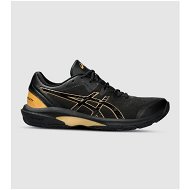 Detailed information about the product Asics Netburner Shield Womens Netball Shoes (Black - Size 10)