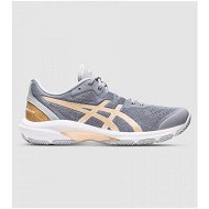 Detailed information about the product Asics Netburner Shield Womens Netball Shoes (Grey - Size 10)