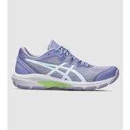 Detailed information about the product Asics Netburner Shield Womens Netball Shoes (White - Size 10.5)