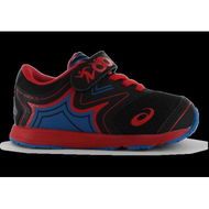 Detailed information about the product Asics Noosa Ts Kids Black Cayenne Shoes (Black - Size 4)