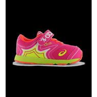 Detailed information about the product Asics Noosa Ts Kids Pink Glo Flash Yellow Shoes (Pink - Size 4)