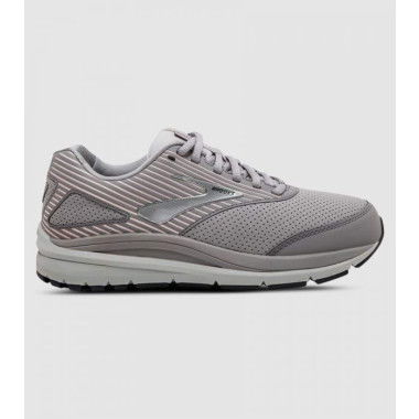 Brooks Addiction Walker Suede 2 (D Wide) Womens Shoes (Grey - Size 6.5)