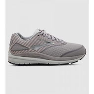 Detailed information about the product Brooks Addiction Walker Suede 2 (D Wide) Womens Shoes (Grey - Size 6.5)