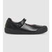 Clarks Bianca (D Narrow) Junior Girls Mary Jane School Shoes (Black - Size 10.5). Available at The Athletes Foot for $129.99