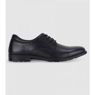 Detailed information about the product Clarks Boston (F Wide) Senior Boys School Shoes Shoes (Black - Size 11.5)