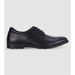 Clarks Boston (F Wide) Senior Boys School Shoes Shoes (Black - Size 8.5). Available at The Athletes Foot for $149.99