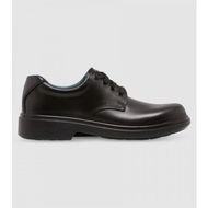 Detailed information about the product Clarks Daytona (C Extra Narrow) Junior Boys School Shoes Shoes (Black - Size 1)