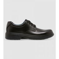 Detailed information about the product Clarks Daytona (C Extra Narrow) Junior Boys School Shoes Shoes (Black - Size 3.5)