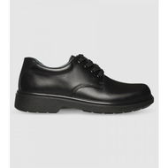 Detailed information about the product Clarks Daytona (C Extra Narrow) Senior Boys School Shoes Shoes (Black - Size 4)