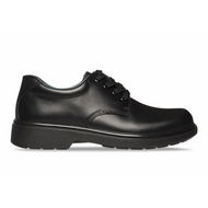 Detailed information about the product Clarks Daytona (C Extra Narrow) Senior Boys School Shoes Shoes (Black - Size 4.5)