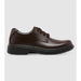 Clarks Daytona (D Narrow) Junior Boys School Shoes Shoes (Brown - Size 1.5). Available at The Athletes Foot for $149.99