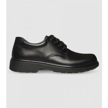 Clarks Daytona (G Extra Wide) Senior Boys School Shoes Shoes (Black - Size 6.5)