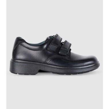 Clarks Denver Junior School Shoes Shoes (Black - Size 5)