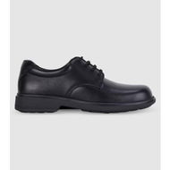 Detailed information about the product Clarks Descent (D Narrow) Junior Boys School Shoes Shoes (Black - Size 12)