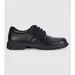 Clarks Descent (D Narrow) Junior Boys School Shoes Shoes (Black - Size 13). Available at The Athletes Foot for $127.99