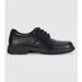 Clarks Descent (F Wide) Senior Boys School Shoes Shoes (Black - Size 6.5). Available at The Athletes Foot for $127.99