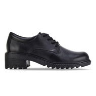 Detailed information about the product Clarks Frankie (E Wide) Senior Girls School Shoes (Black - Size 8)