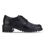 Detailed information about the product Clarks Frankie (E Wide) Senior Girls School Shoes (Black - Size 8.5)