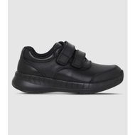 Detailed information about the product Clarks Hurry Junior Shoes (Black - Size 8)