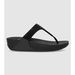 Fitflop Lulu Crystal Embellished Toe Post Womens (Black - Size 9). Available at The Athletes Foot for $179.99