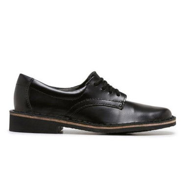 Harrison Indy 2 Senior Girls School Shoes Shoes (Black - Size 6)