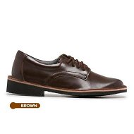 Detailed information about the product Harrison Indy 2 Senior Girls School Shoes Shoes (Brown - Size 6)