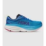 Detailed information about the product Hoka Bondi 8 (2E Wide) Mens (Blue - Size 10)